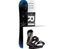 Set: Ride Berzerker 2017 + Ride Revolt 2016, black - Snowboardset | Bild 1