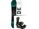 Set: Ride Helix 2017 + Nitro Team 2017, black - Snowboardset | Bild 1