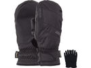 POW Gloves Warner Gore-Tex Short Mitt + Merino Liner, black | Bild 1