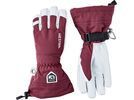Hestra Army Leather Heli Ski 5 Finger, bordeaux | Bild 1