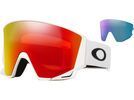 Oakley Flow Scape L, Prizm Snow Torch Iridium & Iced / matte white | Bild 1