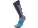 UYN Comfort Fit Ski Socks Lady, grey/turquoise | Bild 1