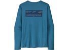 Patagonia Men’s Long-Sleeved Cap Cool Daily Graphic Shirt - Waters, boardshort logo/wavy blue x-dye | Bild 3