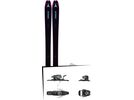 Set: Atomic Backland 85 W + Hybrid Skin 85 2019 + Salomon Warden 11 dark grey/black | Bild 1