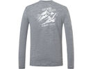 super.natural Freeride Society LS Herren, cashmere grey melange/various | Bild 3