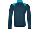 Ortovox Merino Fleece Grid Jacket M, mountain blue | Bild 2