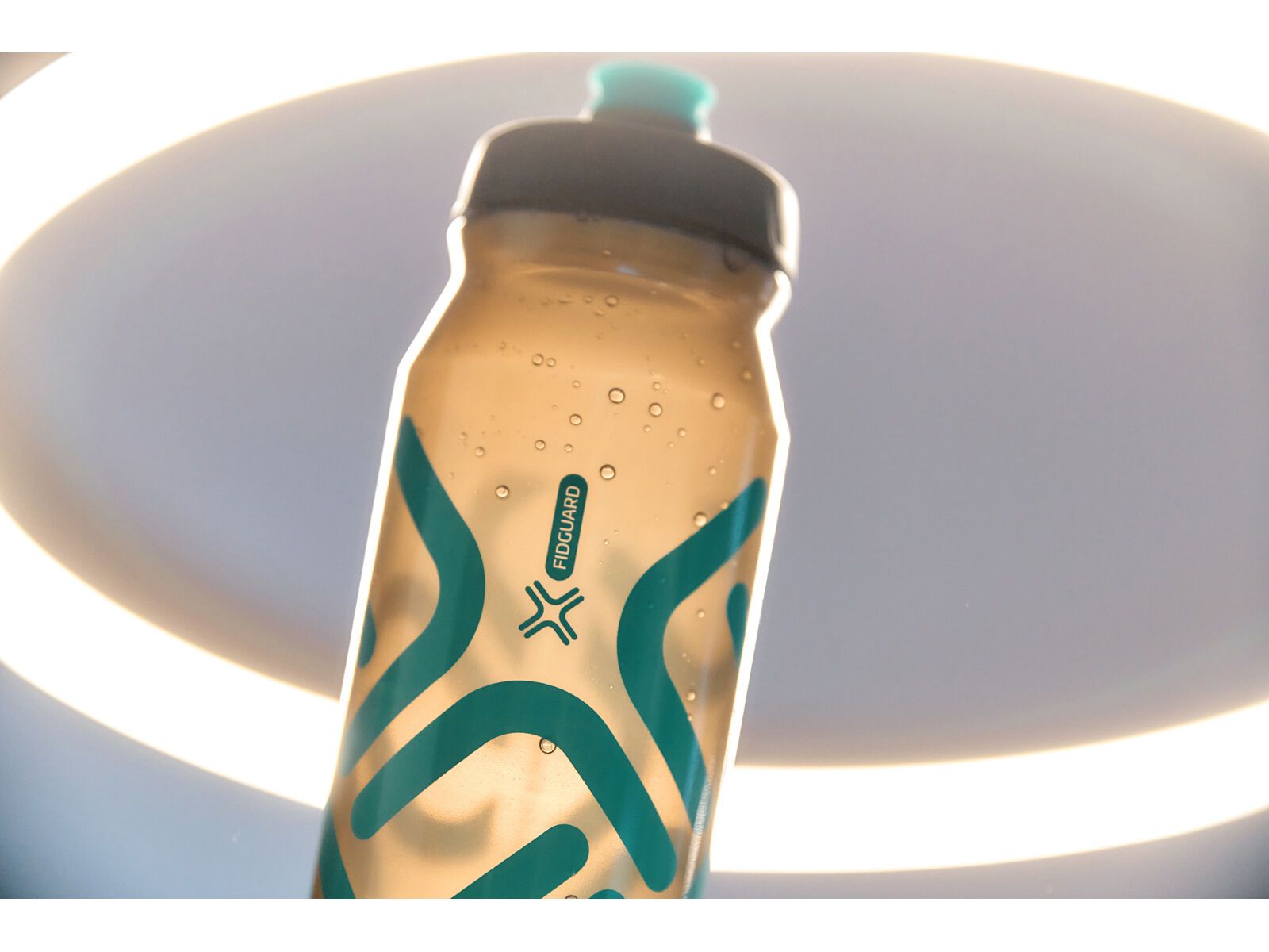 Fidlock Fidguard Bottle 600 Antibacterial, transparent black/green - Bild 5