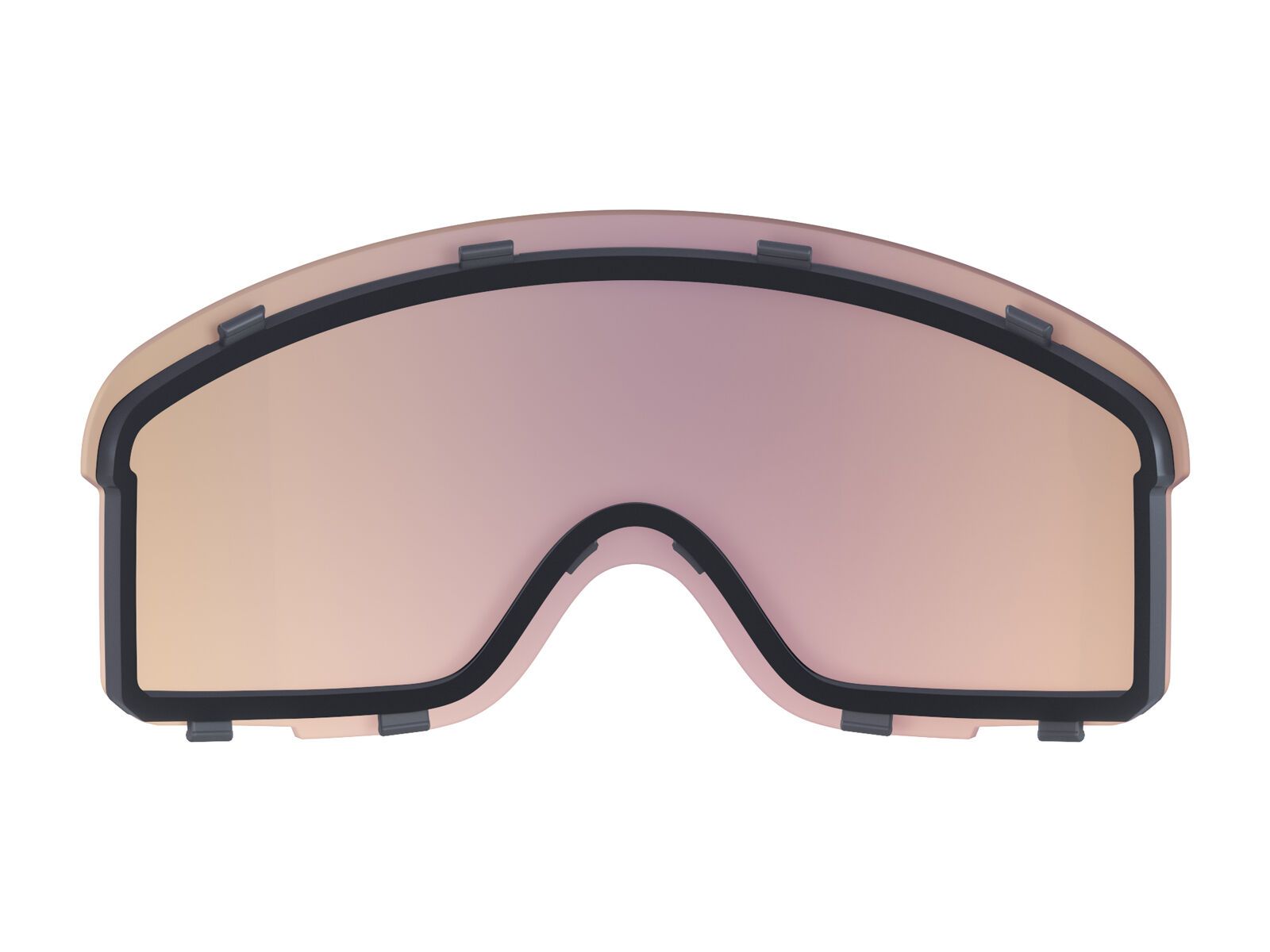 POC Nexal Mid Lens, Clarity Int./Cloudy Coral - Bild 2