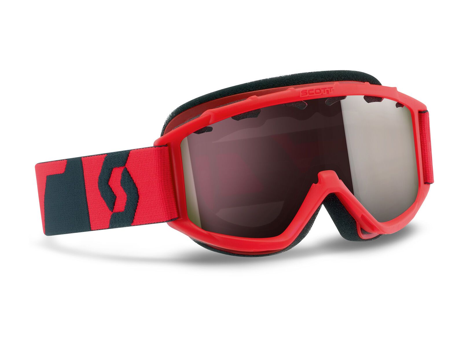 Scott Hook Up Junior, neon red/silver chrome - Bild 1