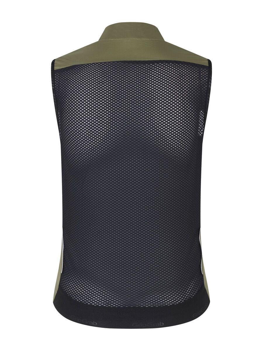 GripGrab Women's PACR Windproof Lightweight Vest, olive green - Bild 3