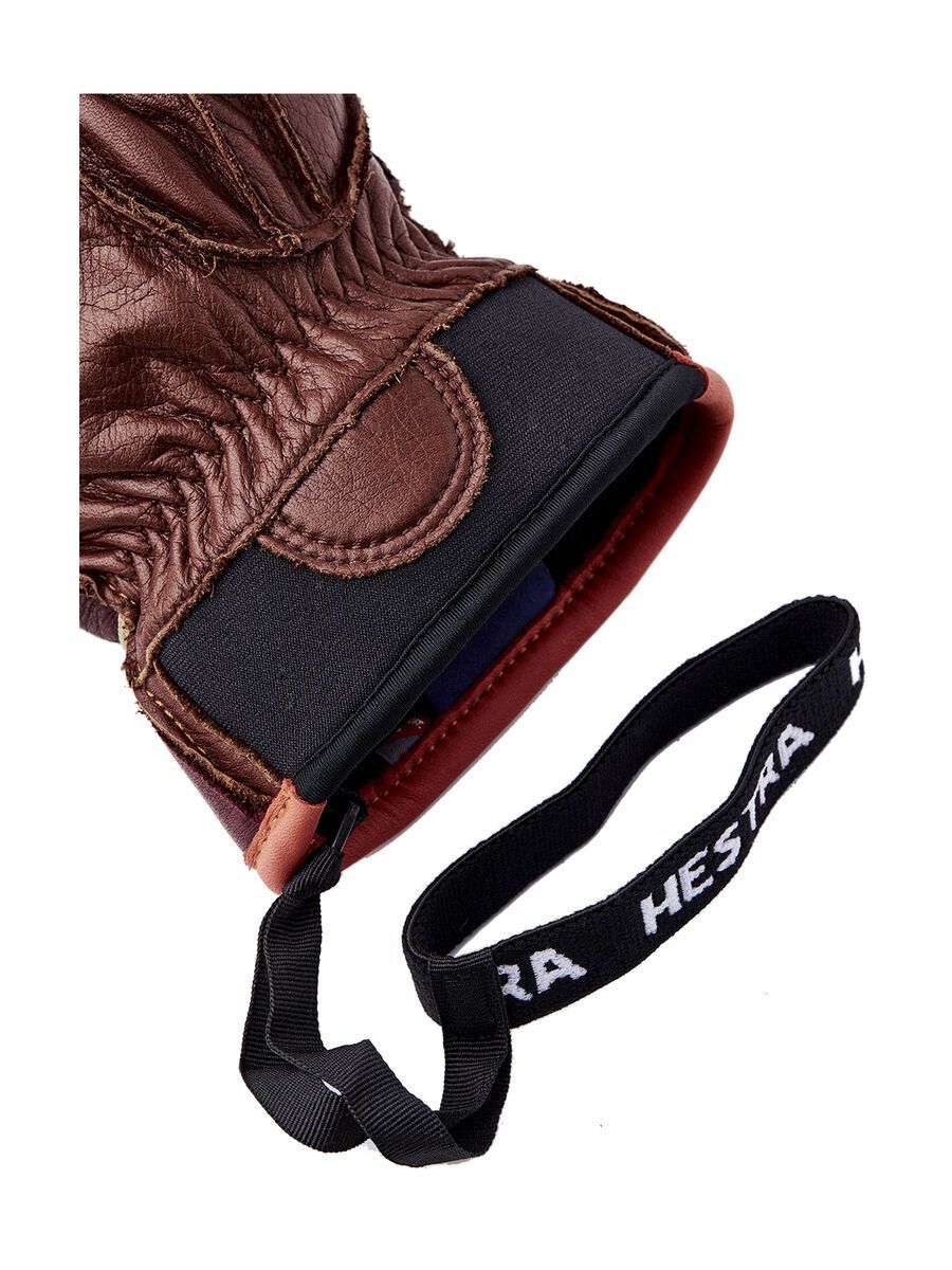 Hestra Wakayama Mitt, bordeaux/brown - Bild 5