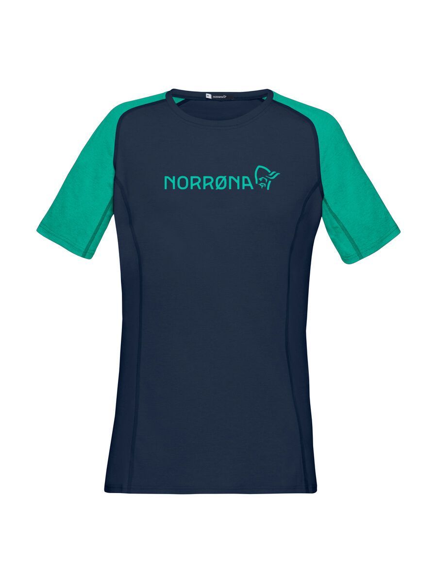Norrona fjørå equaliser lightweight T-Shirt W's, arcadia/indigo night - Bild 1