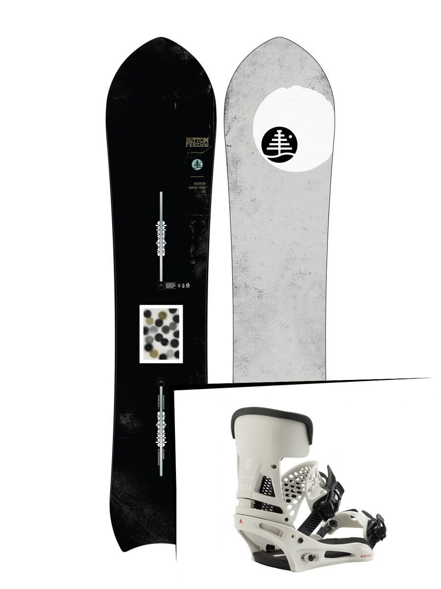 Set: Burton Family Tree Bottom Feeder 2019 + Burton Malavita vape cloud - Bild 1