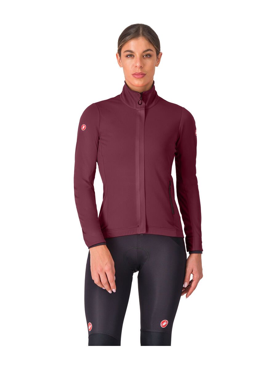 Castelli Alpha 150 W Jacket, deep bordeaux/brilliant pink - Bild 1