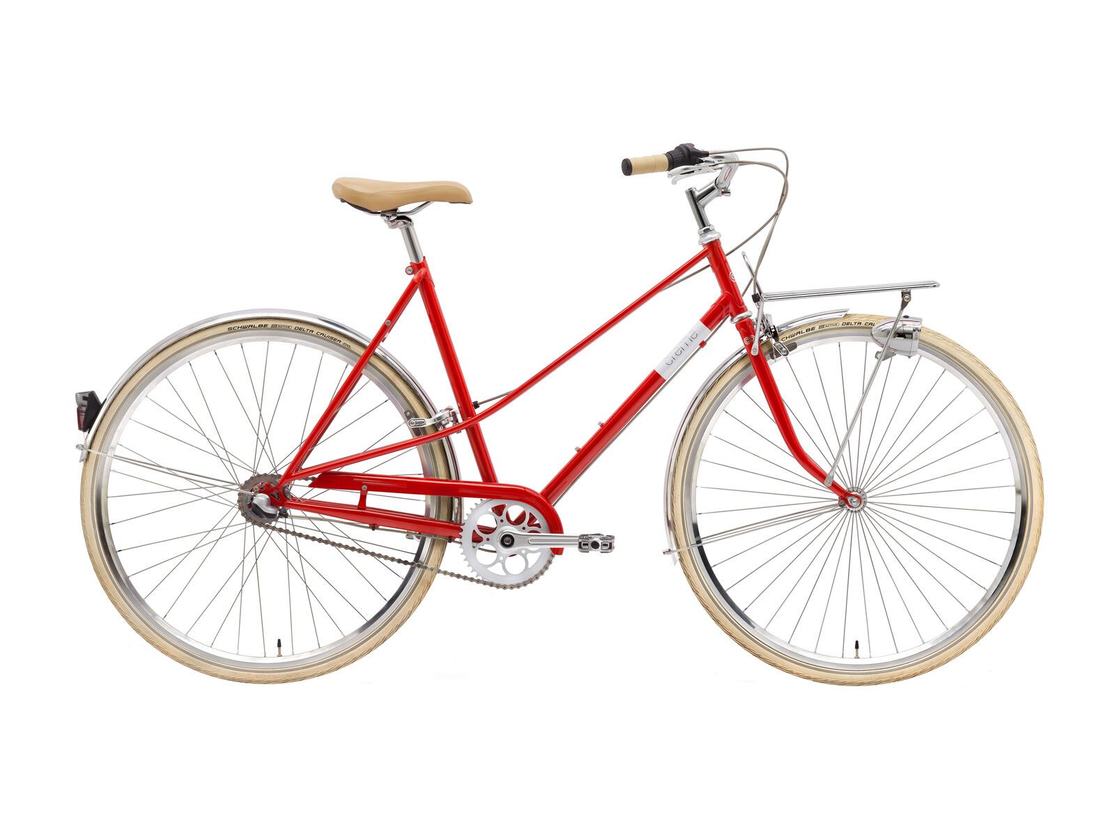 Creme Cycles Caferacer Lady Solo, 3 Speed, red - Bild 1