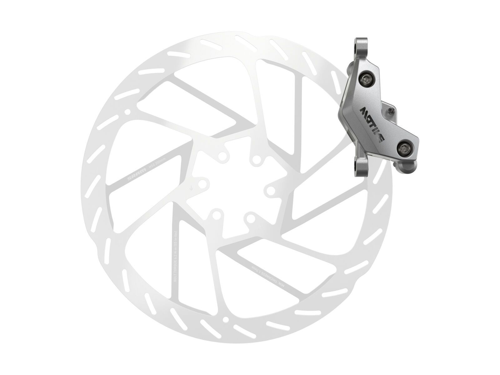 SRAM Motive Ultimate Stealth - VR, clear anodized - Bild 6