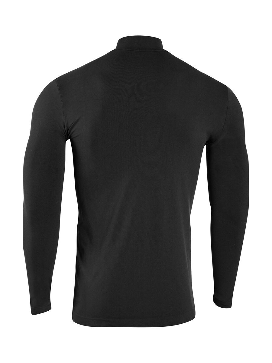 Iron-ic Cashmere Shirt with High Collar and Long Sleeves - Man, black - Bild 2