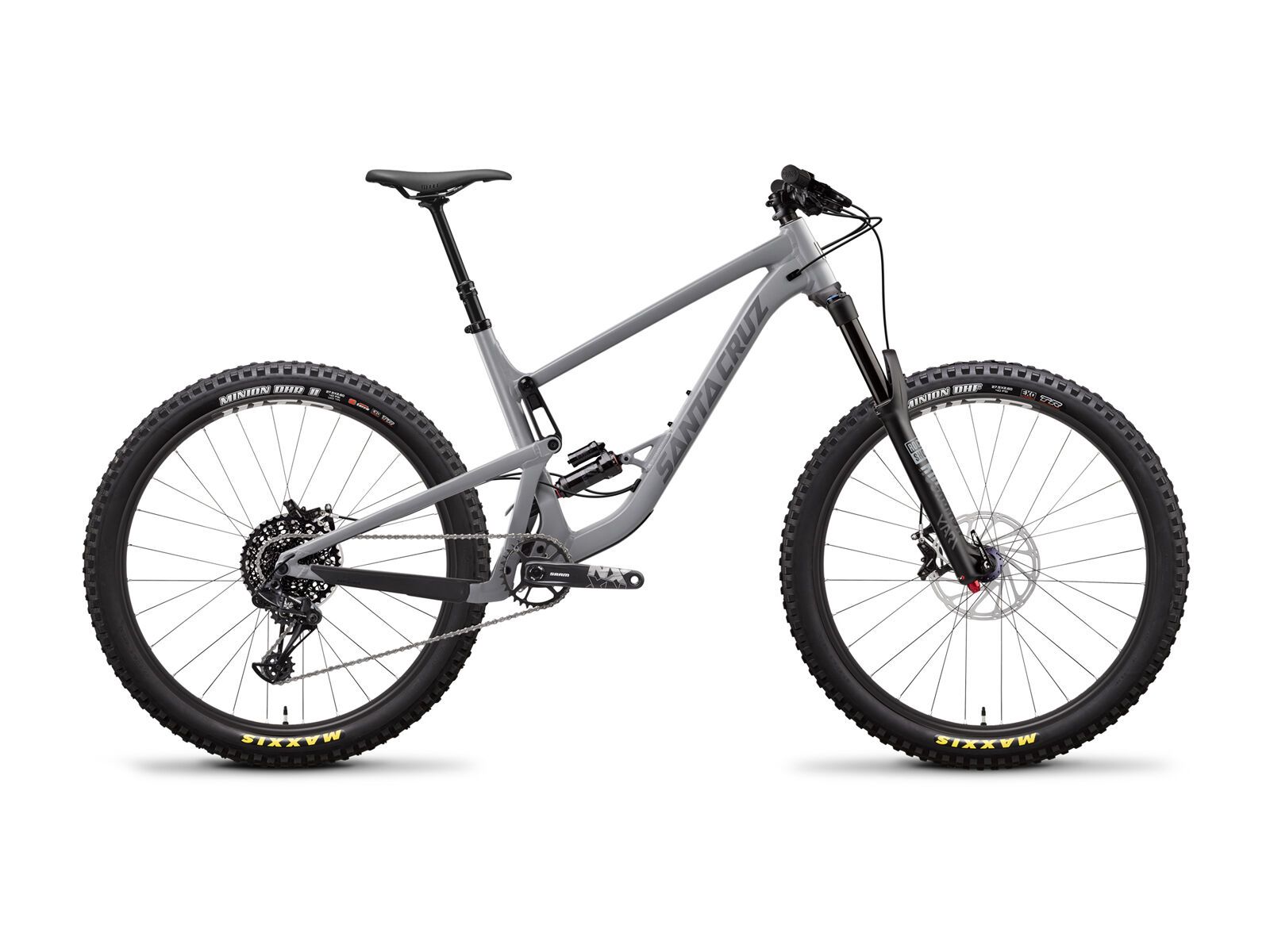 Santa Cruz Bronson AL R+, primer grey and silver - Bild 1