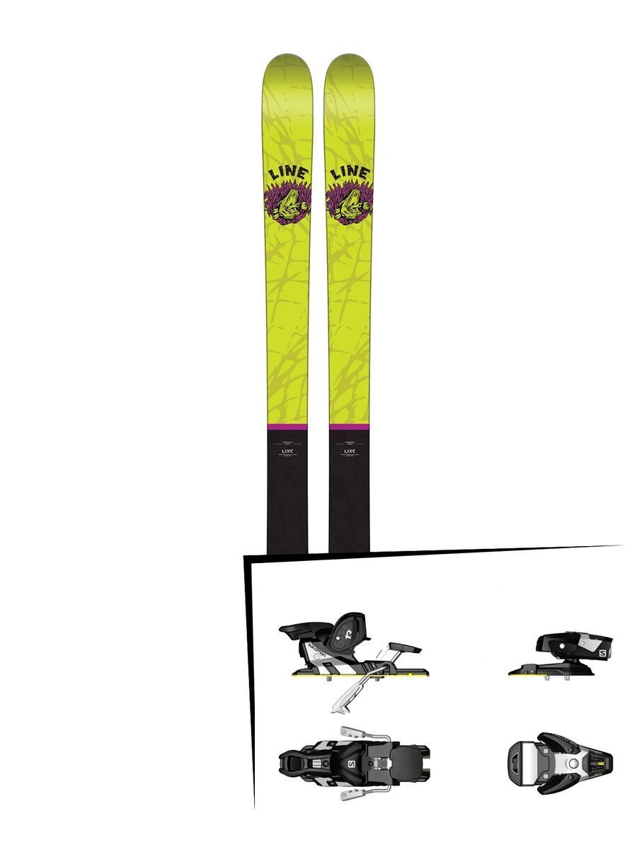 Set: Line Gizmo 2017 + Salomon STH2 WTR 13 (1540109) - Bild 1