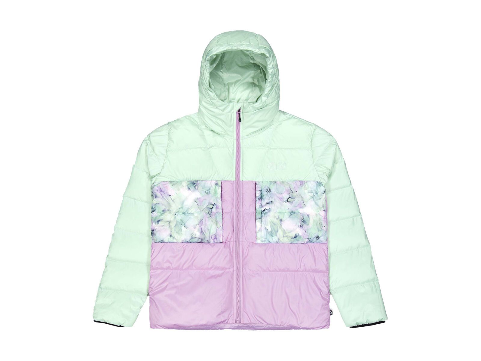 Picture Hi Puff Down W Jkt, silt green orchid blurry water - Bild 1