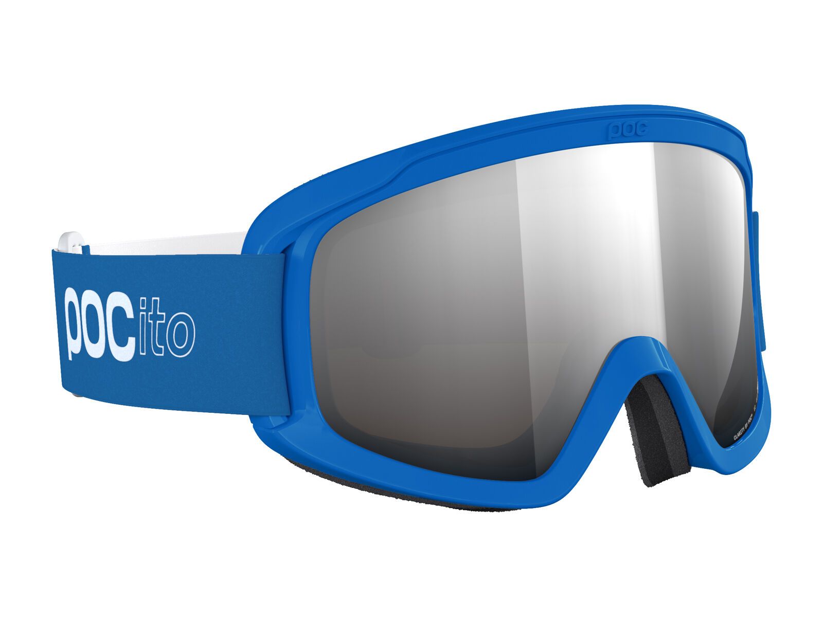 POC POCito Opsin, Clarity Partly Sunny Silver / fluorescent blue - Bild 3