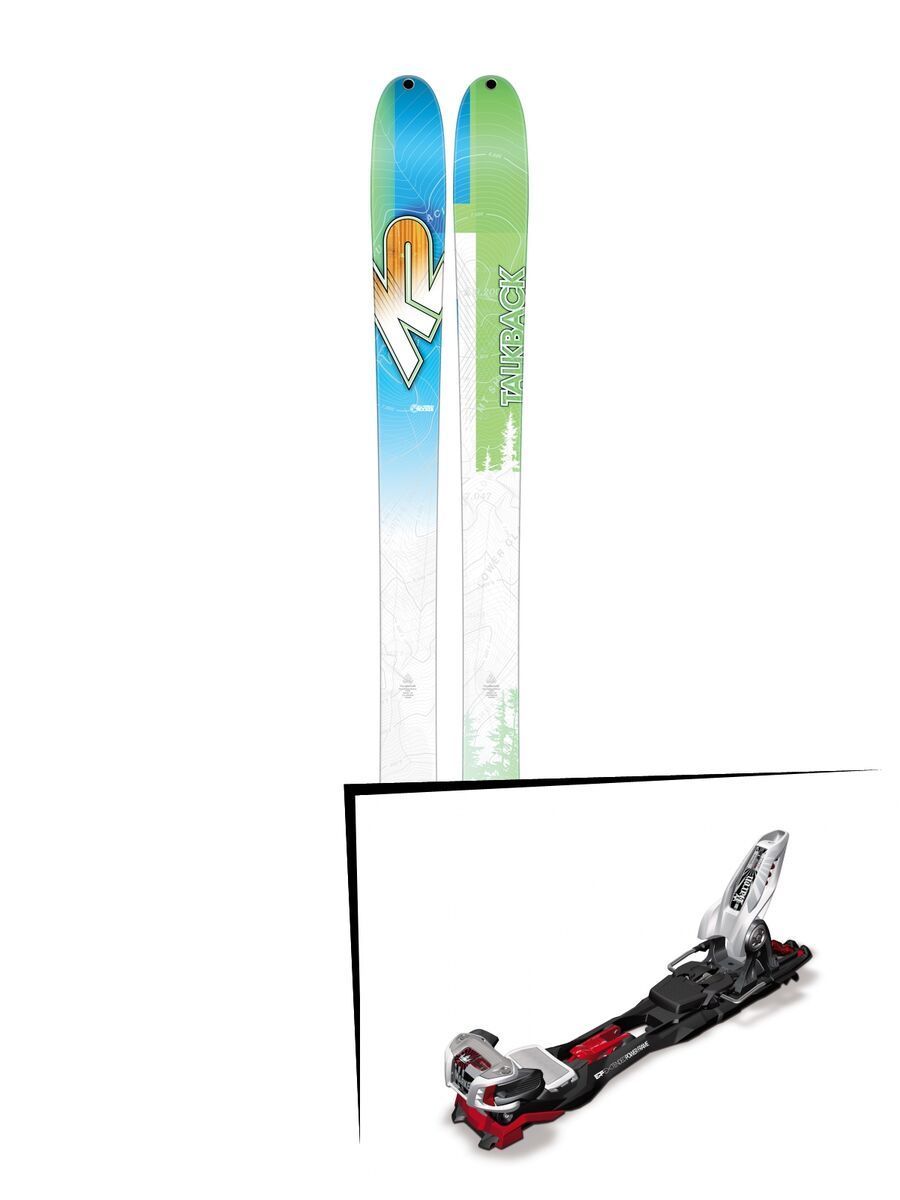 Set: K2 SKI Talkback 96 2017 + Marker Baron EPF 13 (499351S) - Bild 1