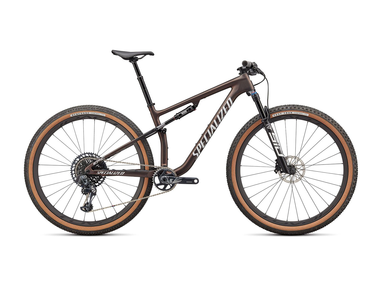 Specialized Epic Pro, carbon/red-gold chameleon tint/white - Bild 1