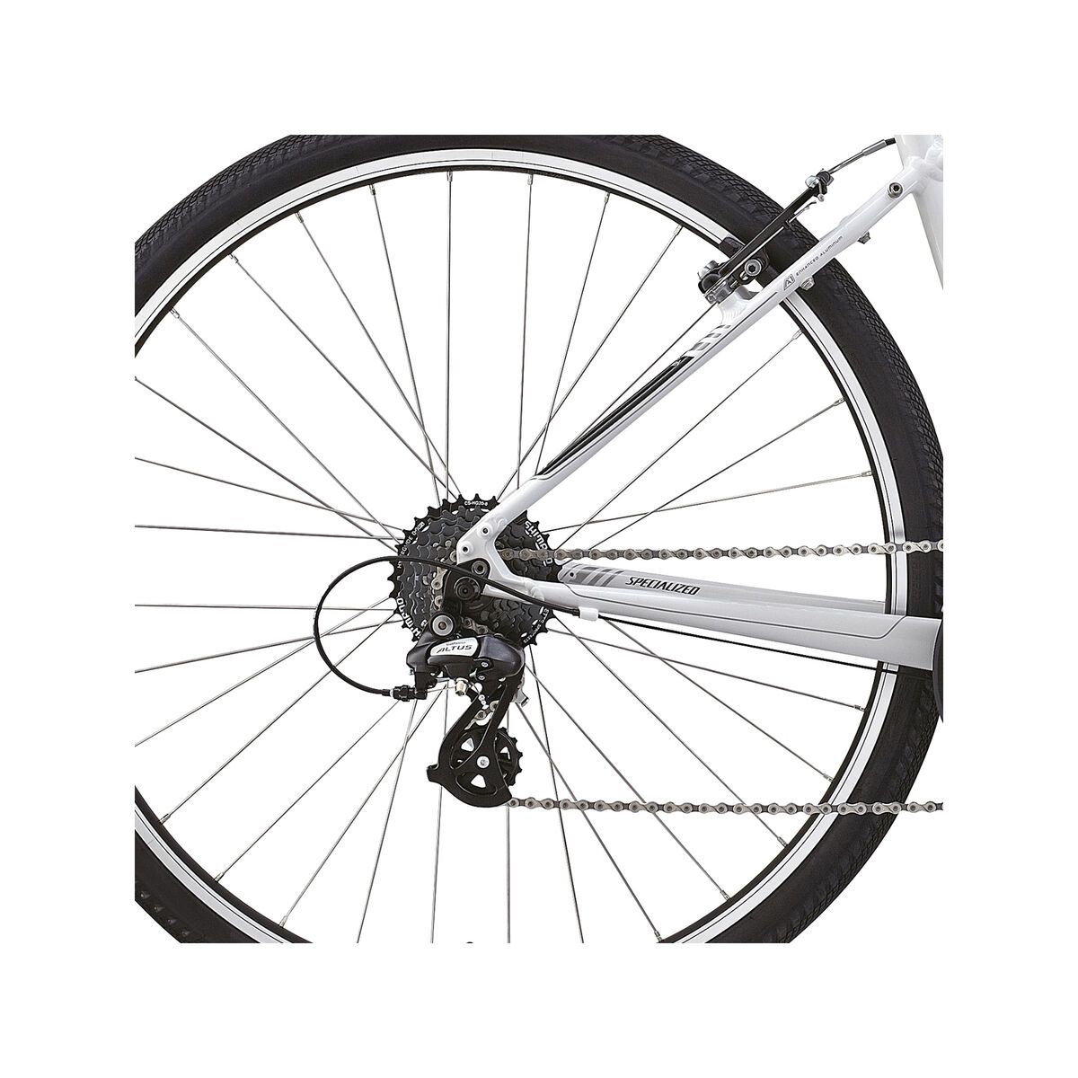 Specialized Ariel, gloss white/silver/black - Bild 4