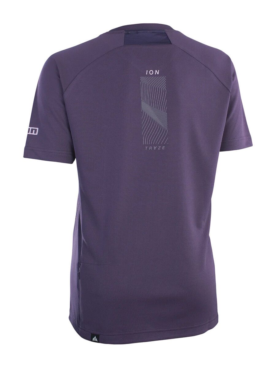 ION MTB Jersey Traze Short Sleeve Women, dark-purple - Bild 2