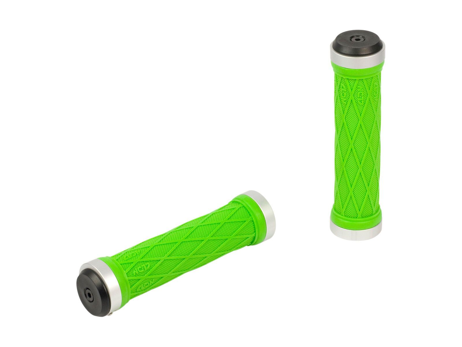 NC-17 Take Control II S-Pro Lock-On Griff, green/silver - Bild 1