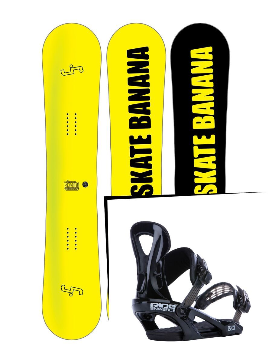 Set: Lib Tech Sk8 Banana 10 years 2017 + Ride LX (1178197S) - Bild 1