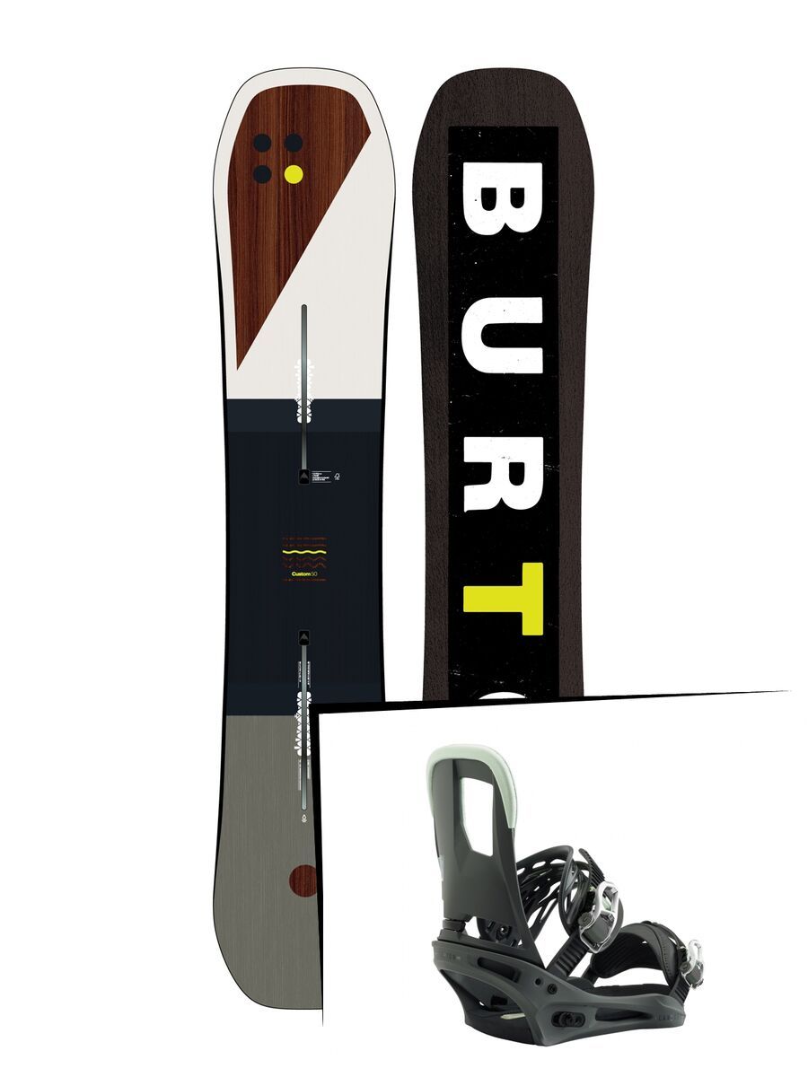 Set: Burton Custom 2019 +  Cartel (2218378S) - Bild 1