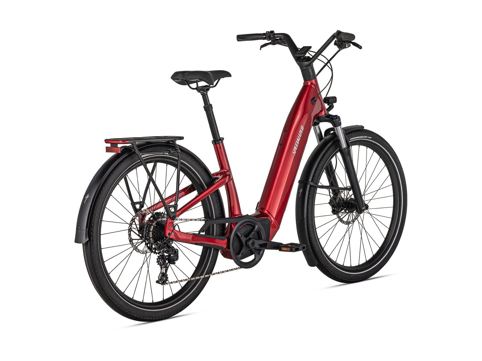 Specialized Turbo Como 4.0, red tint/silver reflective - Bild 3