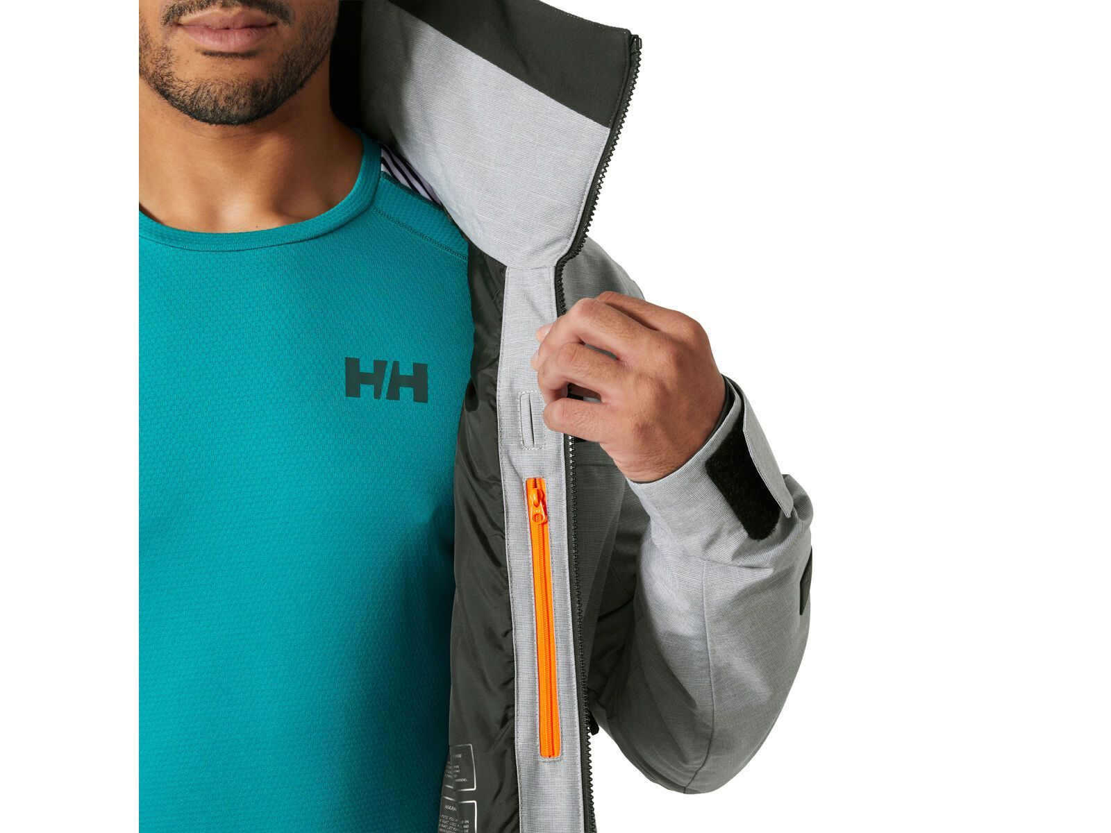 Helly Hansen Garibaldi 2.0 Jacket, grey melange - Bild 9