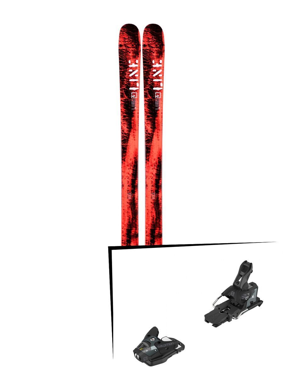 Set: Line Honey Badger 2019 + Salomon STH2 WTR 13 black/dark grey - Bild 1
