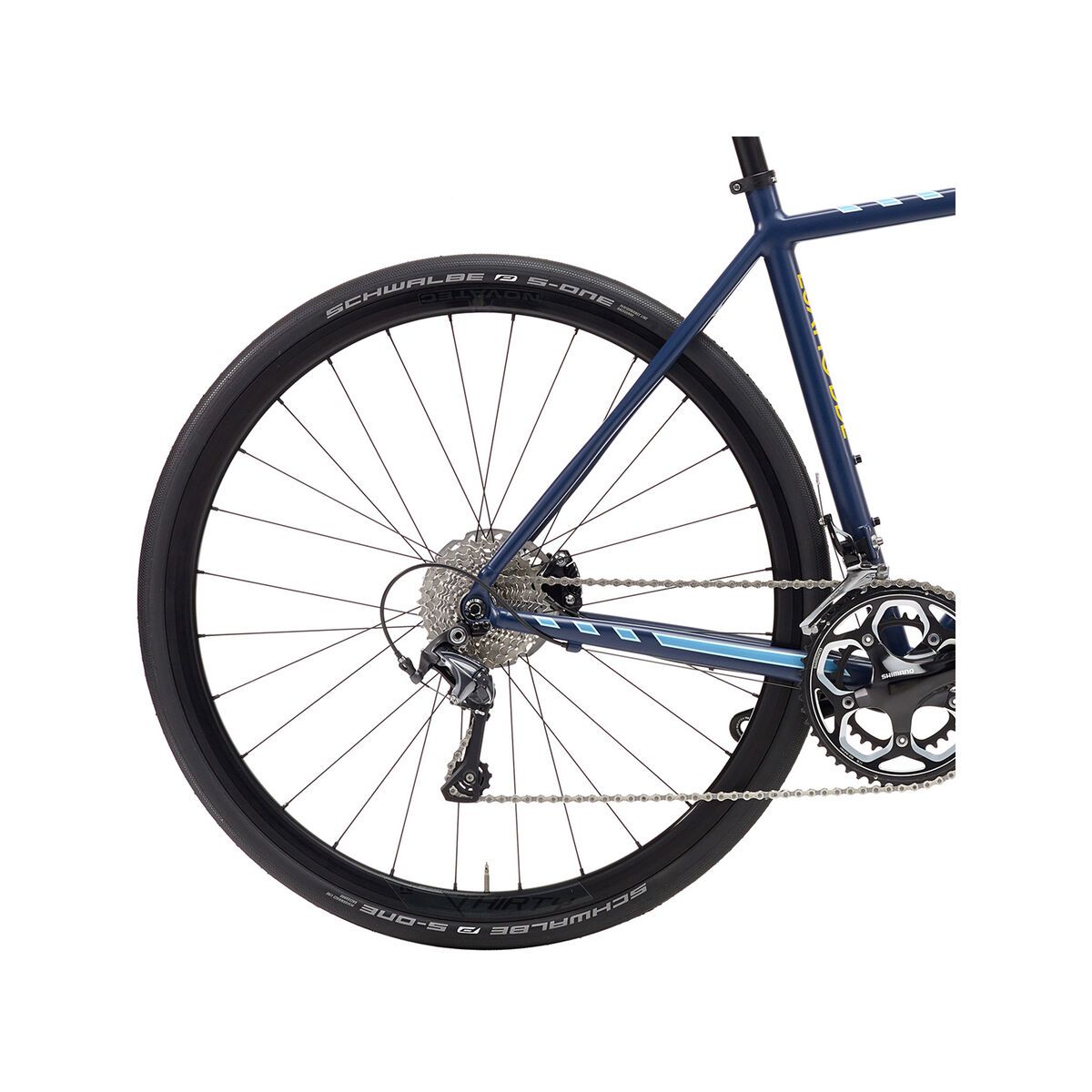 Kona Esatto DDL, matt midnight blue/yellow/cyan/blue - Bild 4