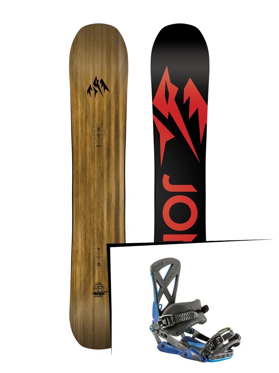 Set: Jones Flagship Wide 2019 + Nitro Phantom blue rover - Bild 1