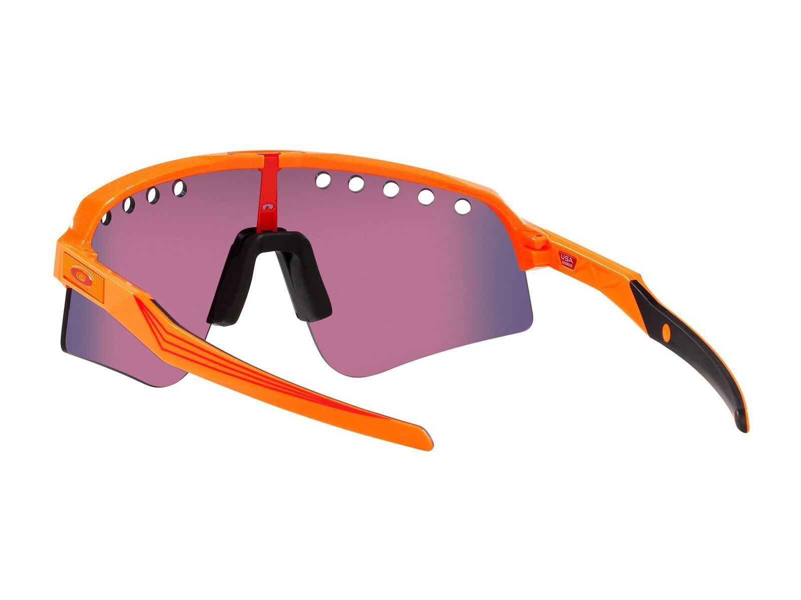 Oakley Sutro Lite Sweep Mathieu Van Der Poel Signature, Prizm Road / orange sparkle - Bild 5