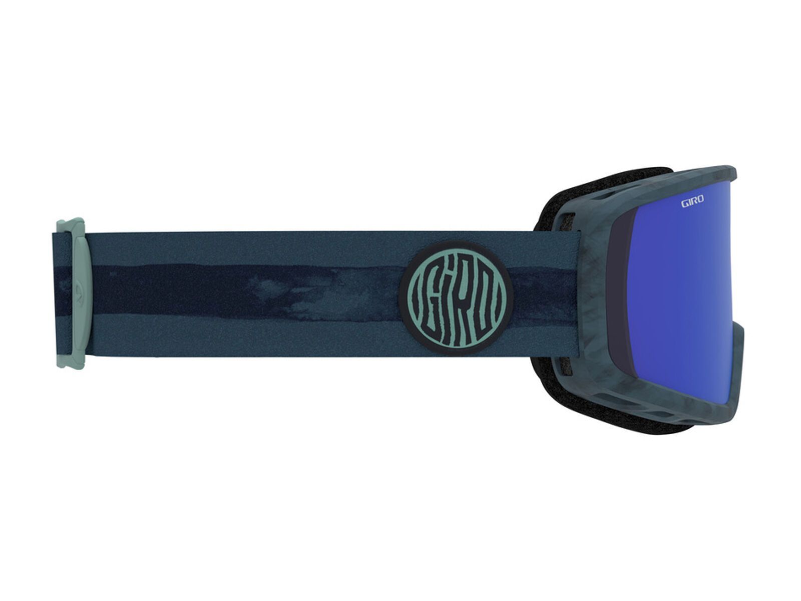 Giro Scan, storm dye line/Lens: grey cobalt - Bild 3