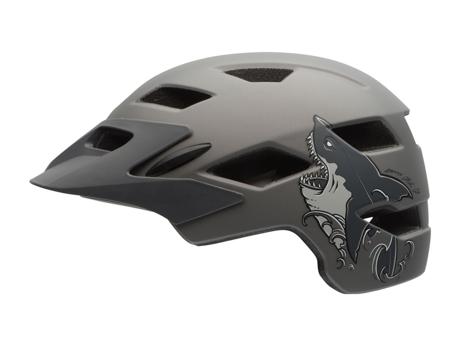 Bell Sidetrack Youth, matte titanium shark - Bild 2