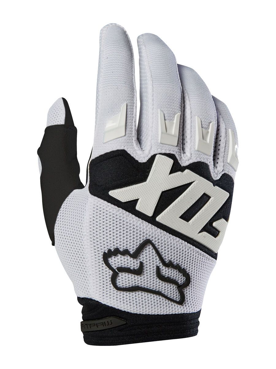 Fox Dirtpaw Race Glove, white - Bild 1