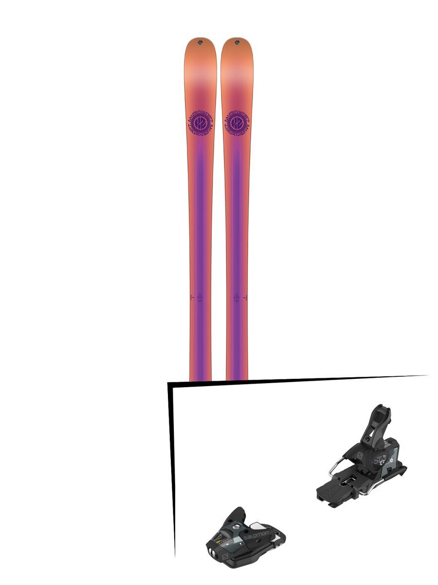 Set: K2 SKI Missconduct 2018 + Salomon STH2 WTR 13 black/dark grey - Bild 1