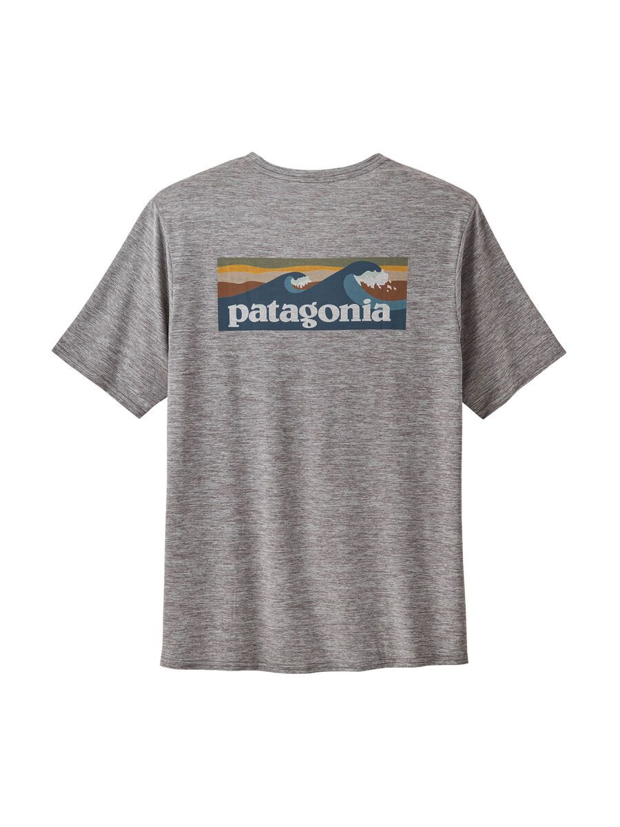 Patagonia Men's Capilene Cool Daily Graphic Shirt - Waters, abalone blue/feather grey - Bild 2