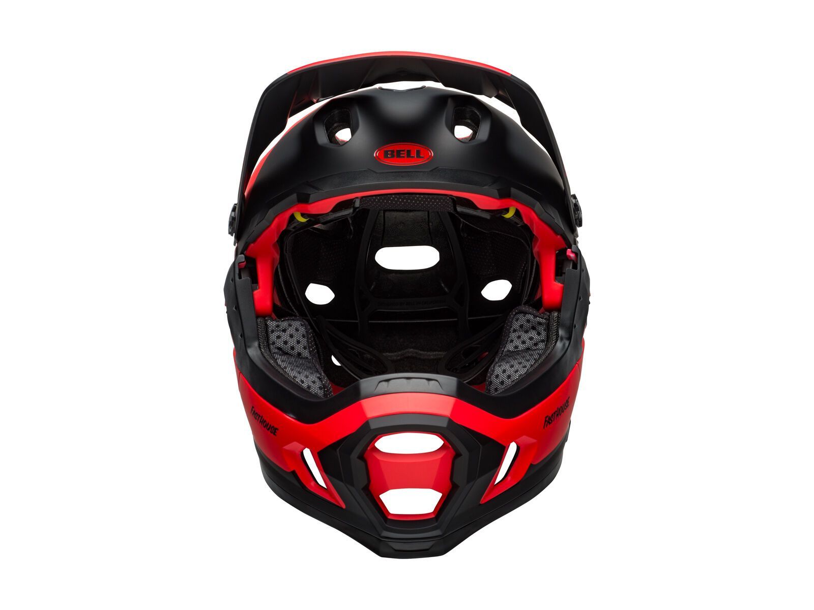 Bell Super DH Spherical MIPS Fasthouse, matt/gloss red/black - Bild 2
