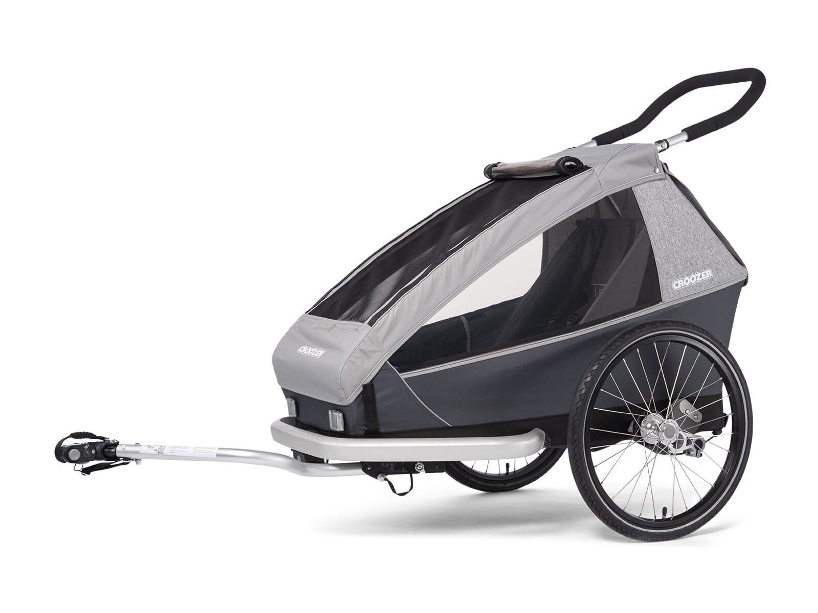 Croozer Kid Keeke 1, stone grey - Bild 1