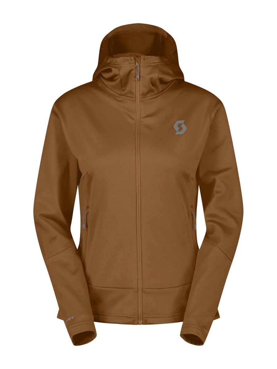 Scott Defined Mid Zip Women's Hoody, bread brown - Bild 1