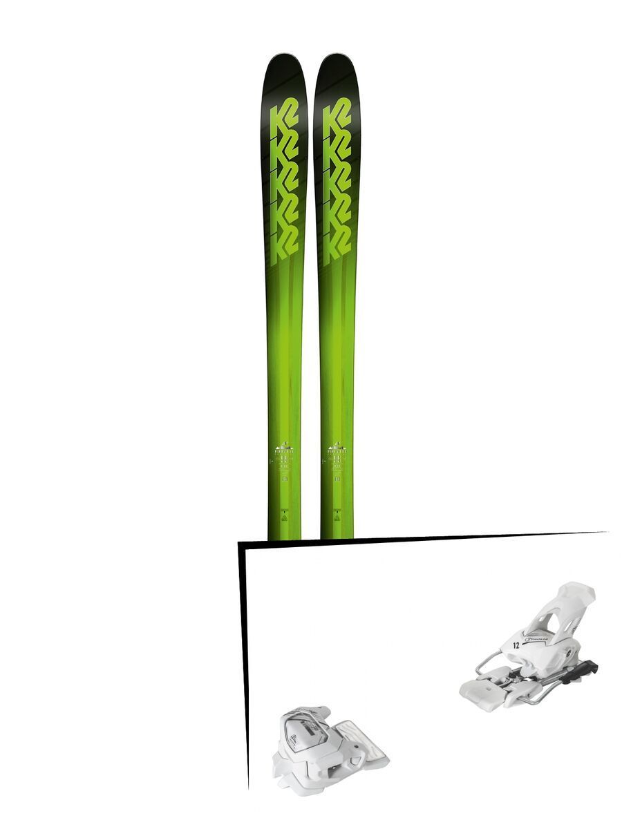 Set: K2 SKI Pinnacle 95 2018 + Tyrolia Attack² 12 GW matt white - Bild 1