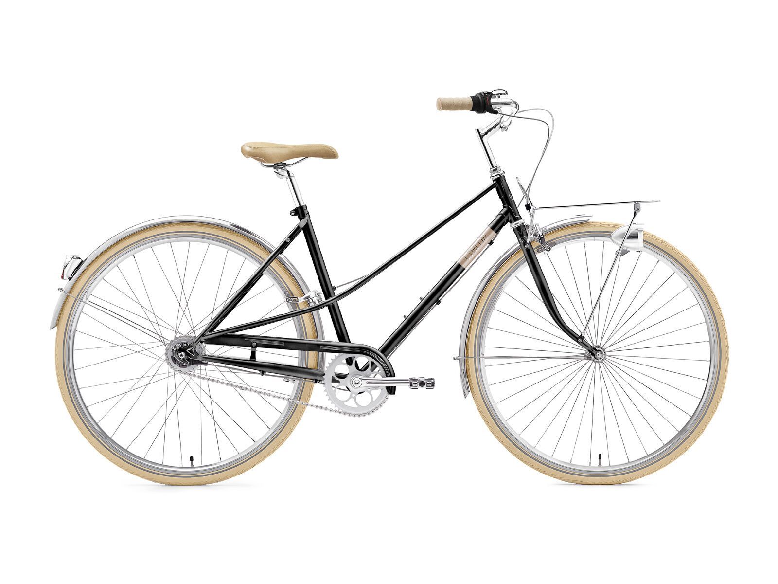 Creme Cycles Caferacer Lady Solo, black sparkle - Bild 1