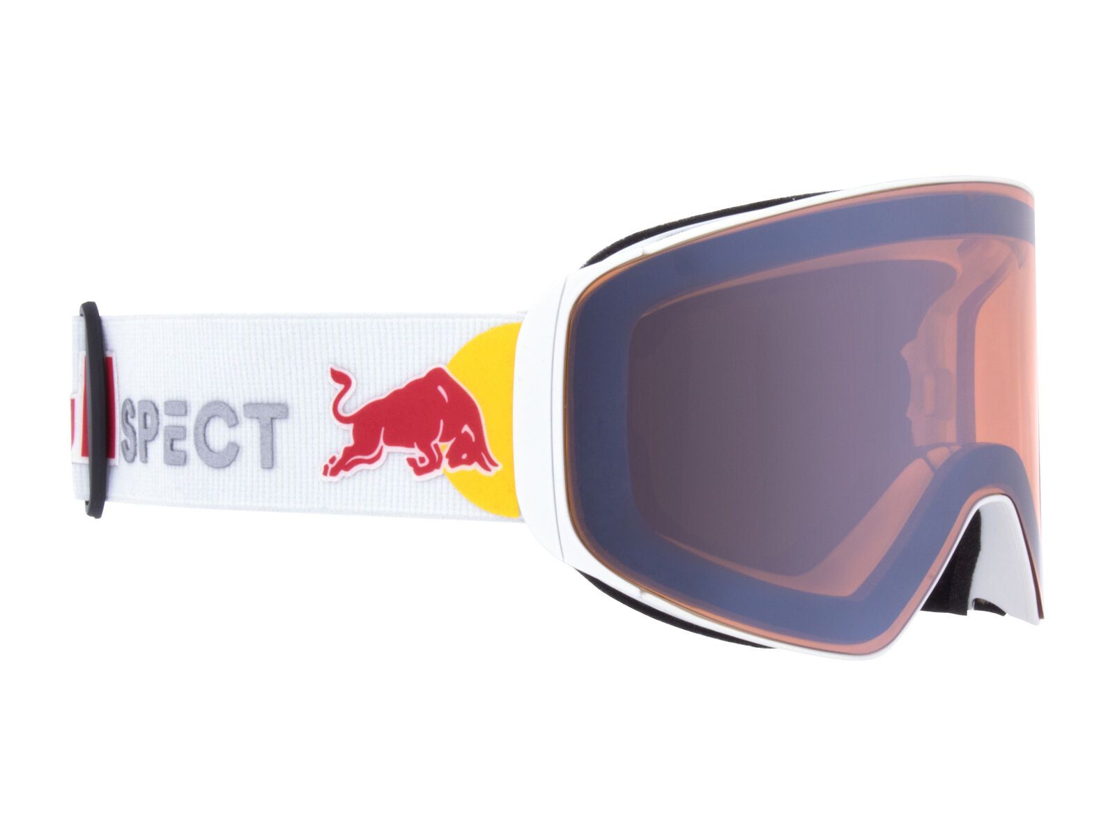 Red Bull Spect Eyewear Jam, Brown-Red Mirror / matt white - Bild 4