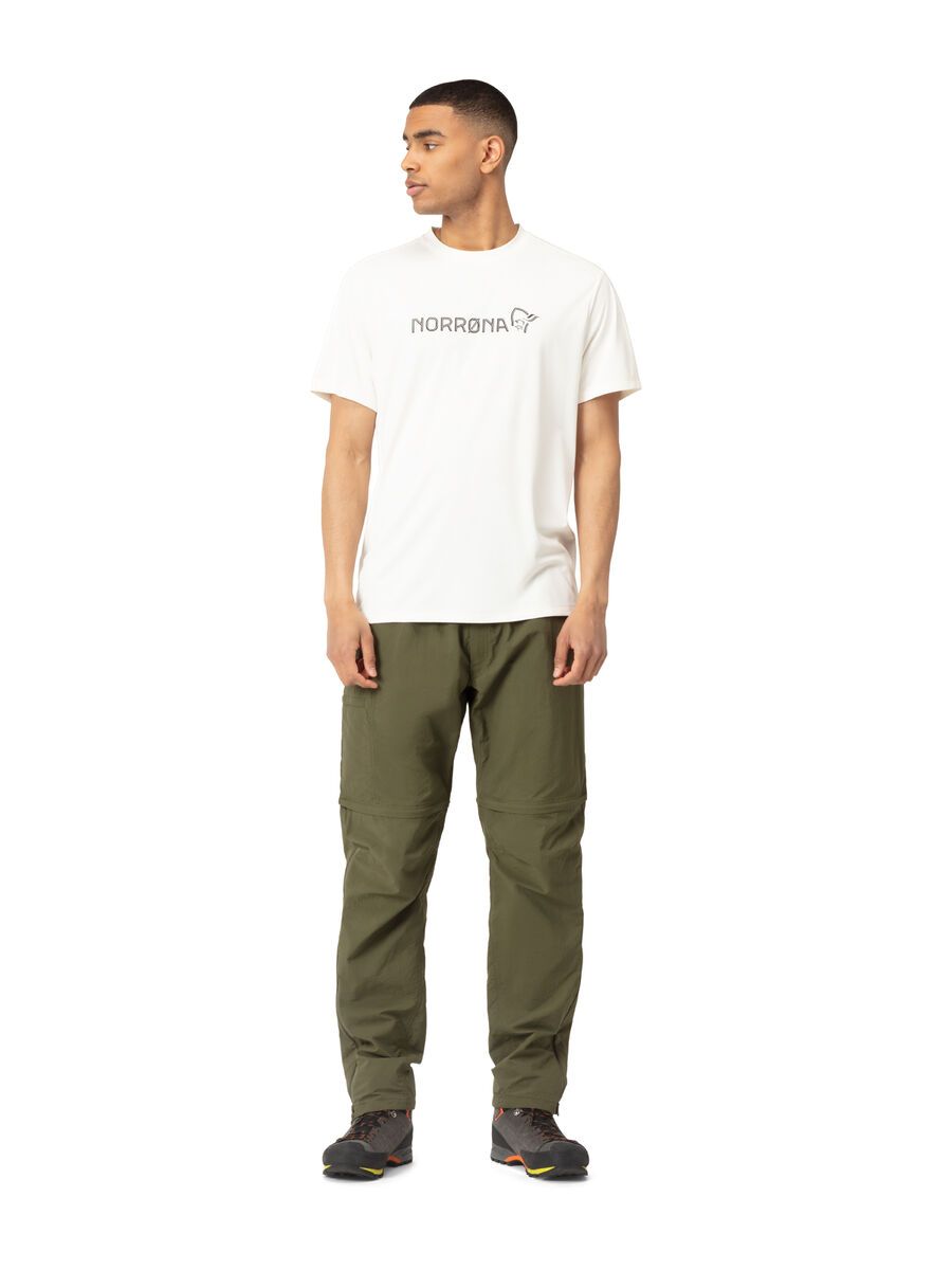 Norrona tech T-Shirt M's, snowdrop - Bild 2